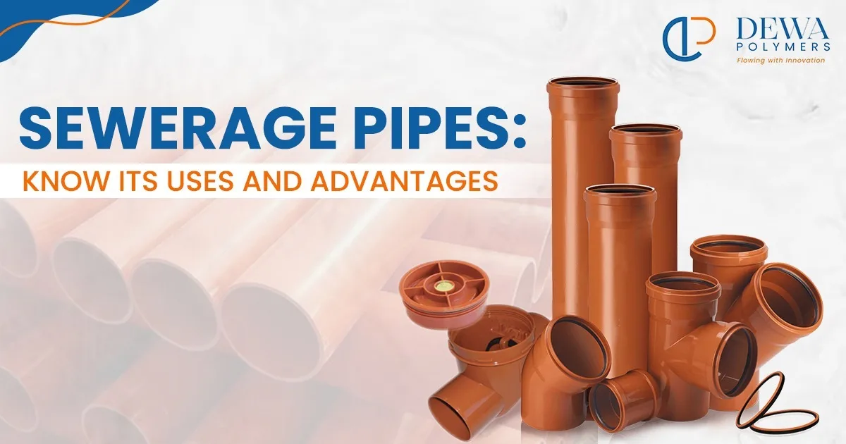 Explore the vital uses and benefits of sewerage pipes in modern waste management and sanitation systems