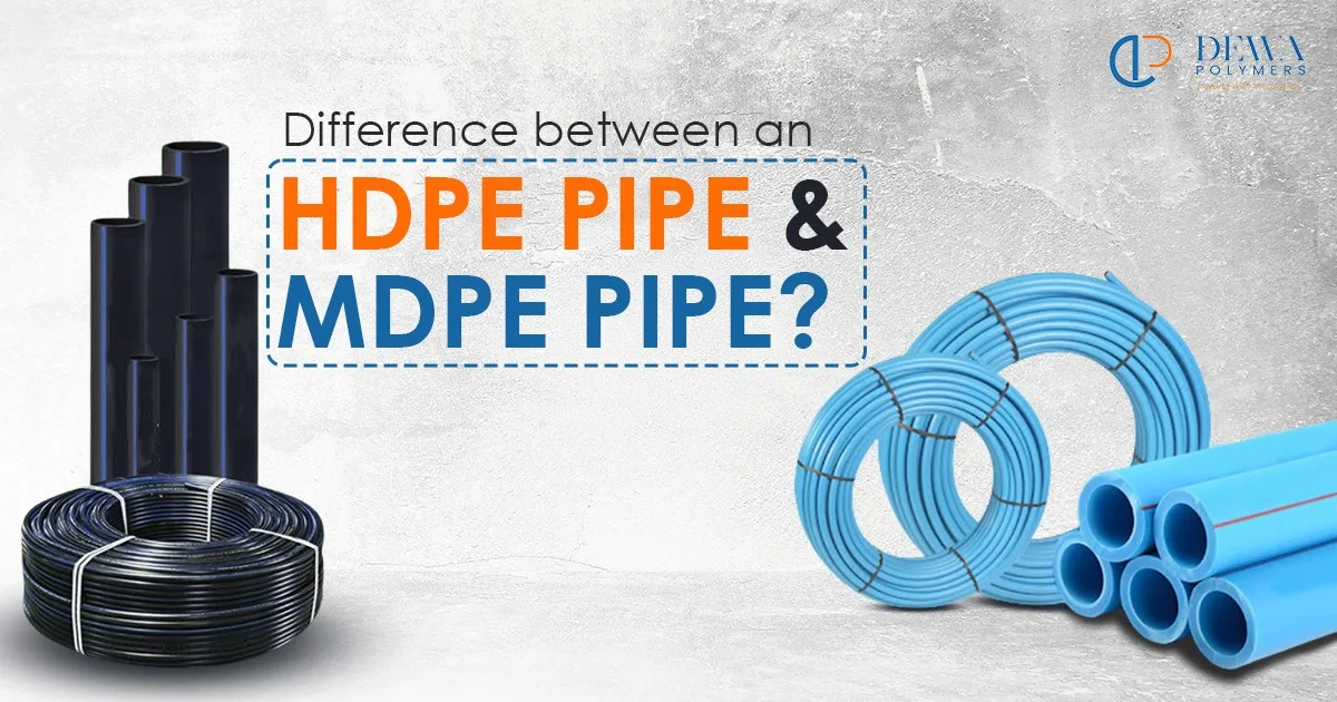 Understanding HDPE and MDPE pipes: key differences in durability, flexibility, and best uses. Make an informed choice for your project.
